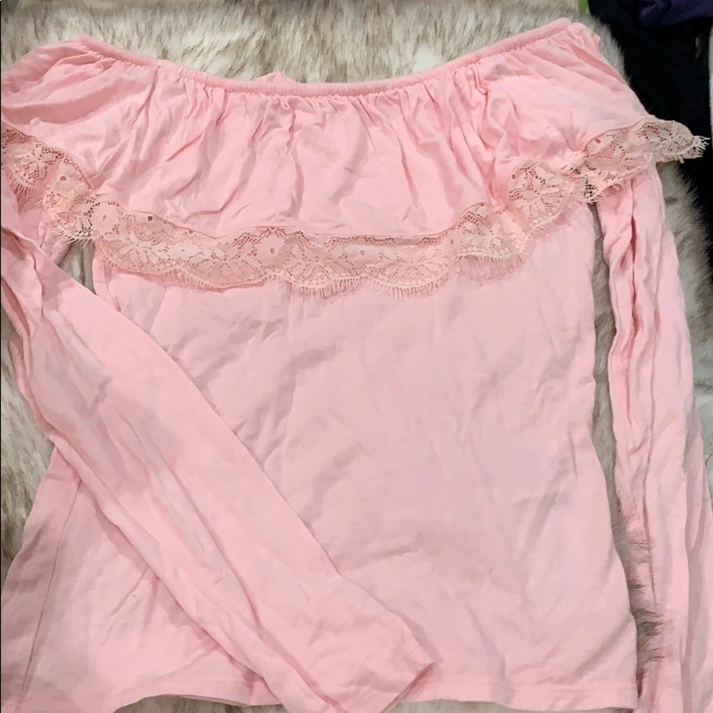 Off the shoulder shirt